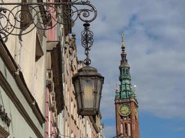 le ville de gdansk dans Pologne photo