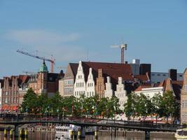 le ville de lübeck dans Allemagne photo