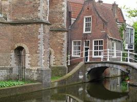 delft ville dans le Pays-Bas photo