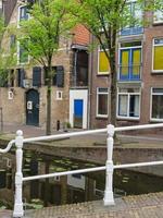 le ville de delft dans le Pays-Bas photo