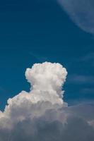 ciel avec des nuages photo