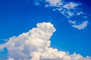 ciel avec des nuages photo