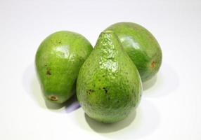 groupe de vert Frais Avocat des fruits, sain Naturel nourriture photo