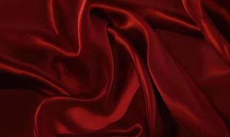 rouge satin tissu Contexte photo