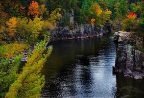 kayak sur st. croix rivière photo