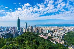 Paysage urbain de taipei, taiwan photo