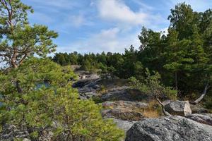 Stockholm Suède archipel mer côté la nature paysage photo