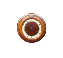 horloge vintage sur blanc photo