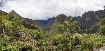 machu picchu au pérou photo