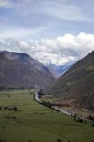 Vallée sacrée des incas au pérou photo