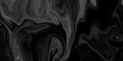 beau dessin avec les divorces et lignes ondulées dans les tons gris. texture liquide argentée. surface métallique argentée. texture abstraite en marbre argenté. fond de marbre gris noir abstrait. fantaisie liquéfier photo