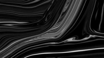 ligne de courbe liquide abstraite qui coule en gris argent noir métallisé. motif brillant textures d'arrière-plan cool. beau dessin avec les divorces et lignes ondulées dans les tons gris. belle marbrure. photo