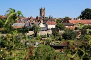 une vue de le rivière thème à ludlow photo