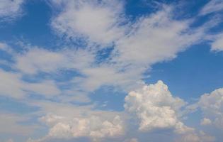 ciel avec des nuages photo