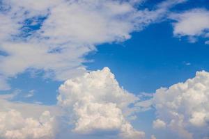 ciel avec des nuages photo