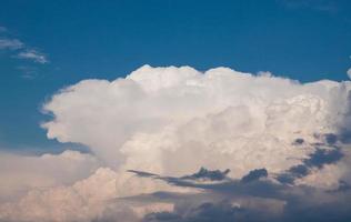 ciel avec des nuages photo