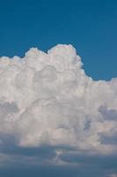 ciel avec des nuages photo