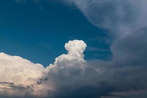 ciel avec des nuages photo