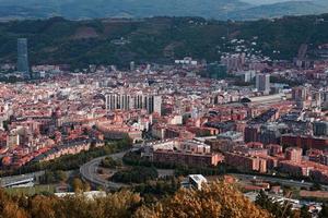 paysage urbain et architecture dans Bilbao ville, Espagne, Voyage destination photo