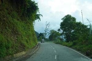 himalayen routes de Nord Bengale avec vert la nature sept photo