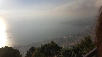 mer côté vue de Liban beauté photo