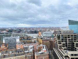 un aérien vue de Londres de Westminster photo