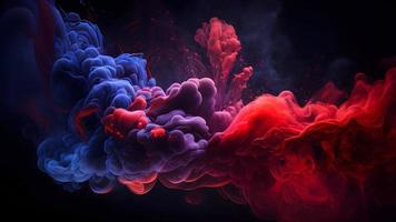abstrait coloré fumée réaliste fond d'écran Contexte photo