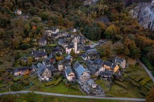 un italien village de au dessus photo