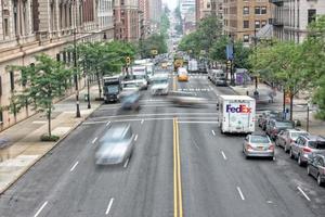 Nouveau york - Etats-Unis - 14 juin 2015 - Nouveau york rue congestionné circulation photo