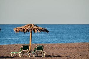 vue sur la plage photo