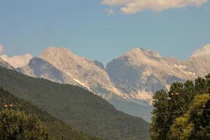 paysage de montagne pittoresque photo