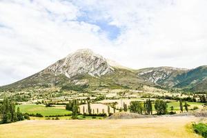 paysage de montagne pittoresque photo