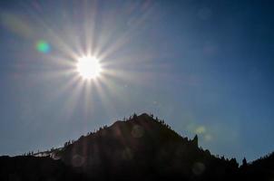 paysage de montagne pittoresque photo