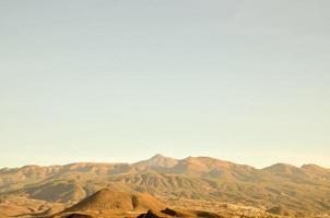 paysage de montagne pittoresque photo