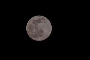 lune sur le ciel nocturne photo