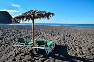 vue sur la plage photo