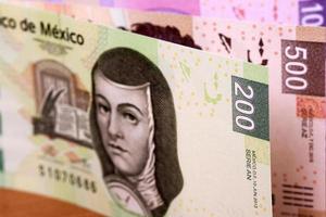 mexicain peso une affaires Contexte photo