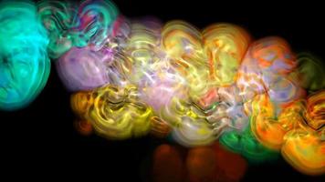 bulles colorées abstraites photo