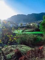 dévoiler le pittoresque charme et Stupéfiant beauté de une petit village niché dans nature, une périple dans le cœur de simplicité et Naturel grandeur photo