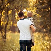 père et fils photo