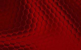 réaliste rouge nid d'abeille ou hexagonal modèle Contexte. élégant nid d'abeille texture. luxe hexagone modèle. La technologie et Les données Contexte conception. photo