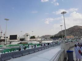 Mecque, saoudien Saoudite, Mars 2023 - magnifique à l'extérieur vue de masjid Al haram, Mecque. photo