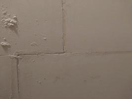 le texture de le mur mastic dans le Nouveau appartement photo