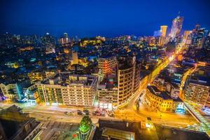 Paysage urbain de la ville de macao, Chine photo