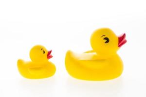 jouets de canard en caoutchouc jaune photo