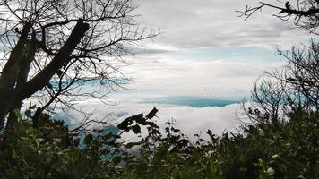 paysage de bleu ciel et des nuages photo