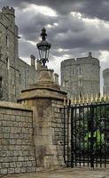 vieux Château dans Anglais comté photo