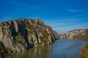 Gorges du Danube à Djerdap à la frontière serbo-roumaine