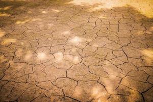 fond de fissure au sol texture du sol et saison boue sèche terre aride photo