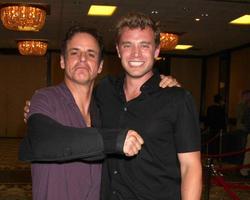 Christian leblanc gamelle meunier à le Jeune le agité ventilateur club dîner à le sheraton universel Hôtel dans los angeles Californie sur août 28 20092009 photo